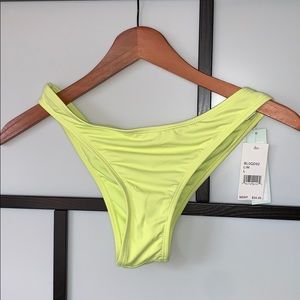 NWT Bikini Lab bottoms lime green